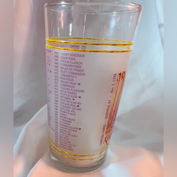 1998 Kentucky Derby Run for the Roses Mint Julep Souvenir Glass - Picture 3 of 3